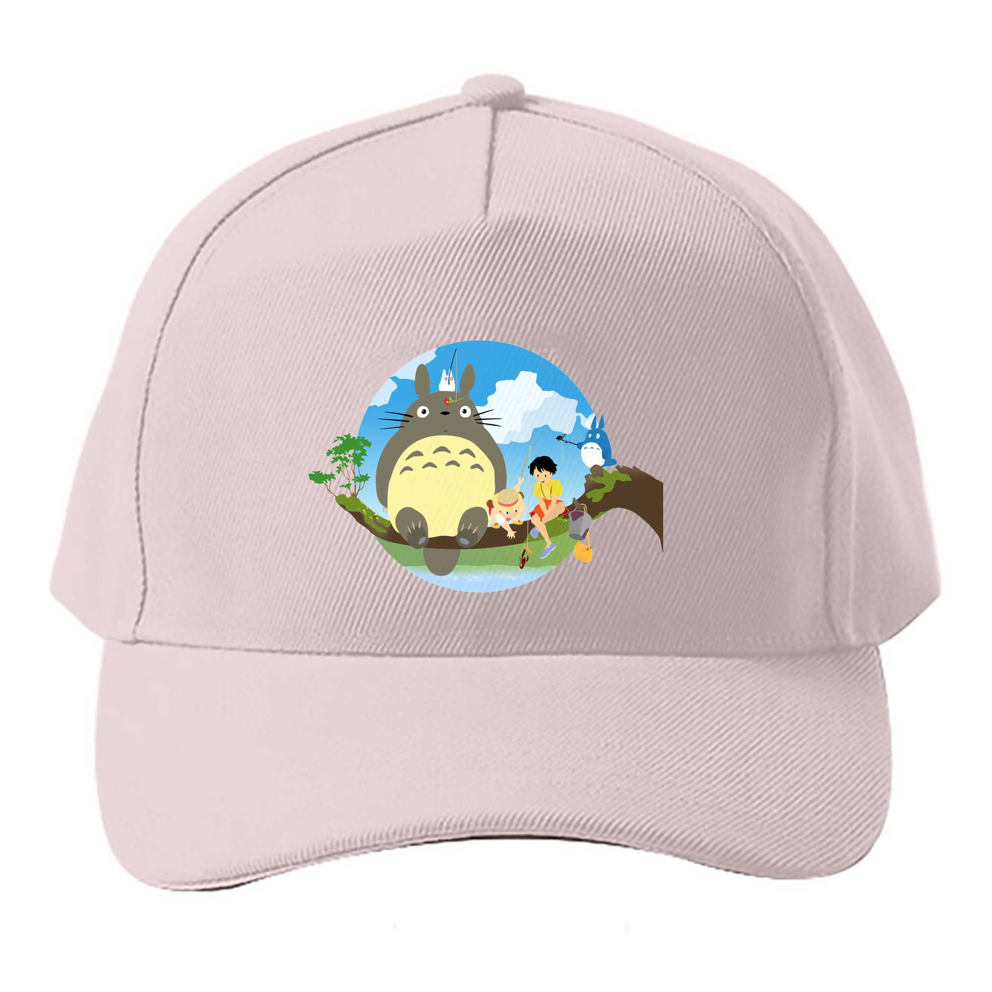 （画像用） となりのトトロ 草壁メイ 草壁サツキ My Neighbor Totoro Satsuki Kusakabe Mei Kusakabe ベースボールキャップ 綿100％ 男女兼用 帽子 スポーツ
